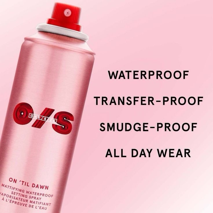 ONE/SIZE On ’Til Dawn Mattifying Waterproof Setting Spray, 3.4 oz / 143 mL