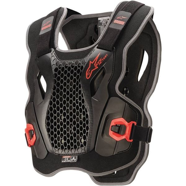 Alpinestars Bionic Action Chest Protector, Black/Red