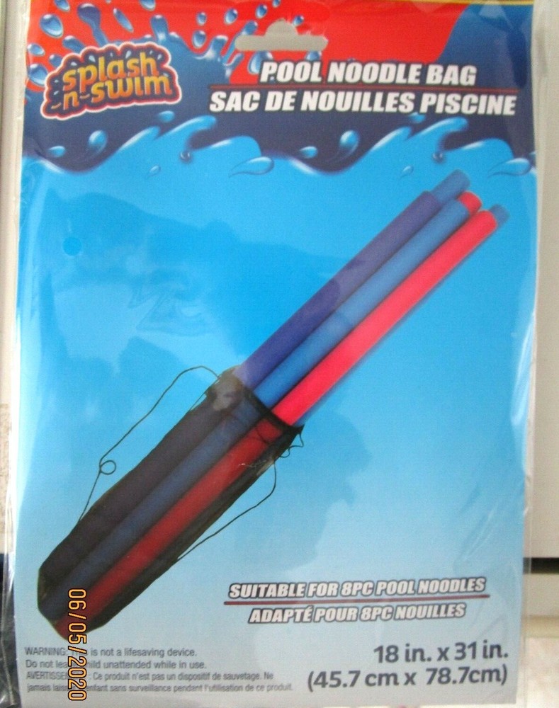POOL BAG..SUITABLE FOR 8 PIECE.. POOL NOODLES