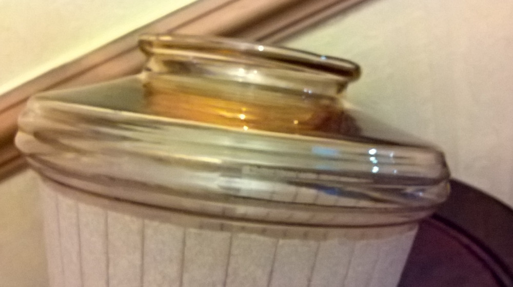 vintage 1950s ceiling glass light shade