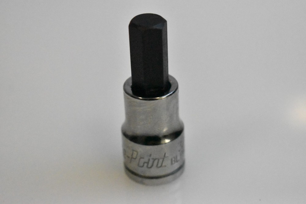 Blue Point Tools BLPH3838 3/8" SAE Hex Bit Socket Driver 3/8" Drive Chrome
