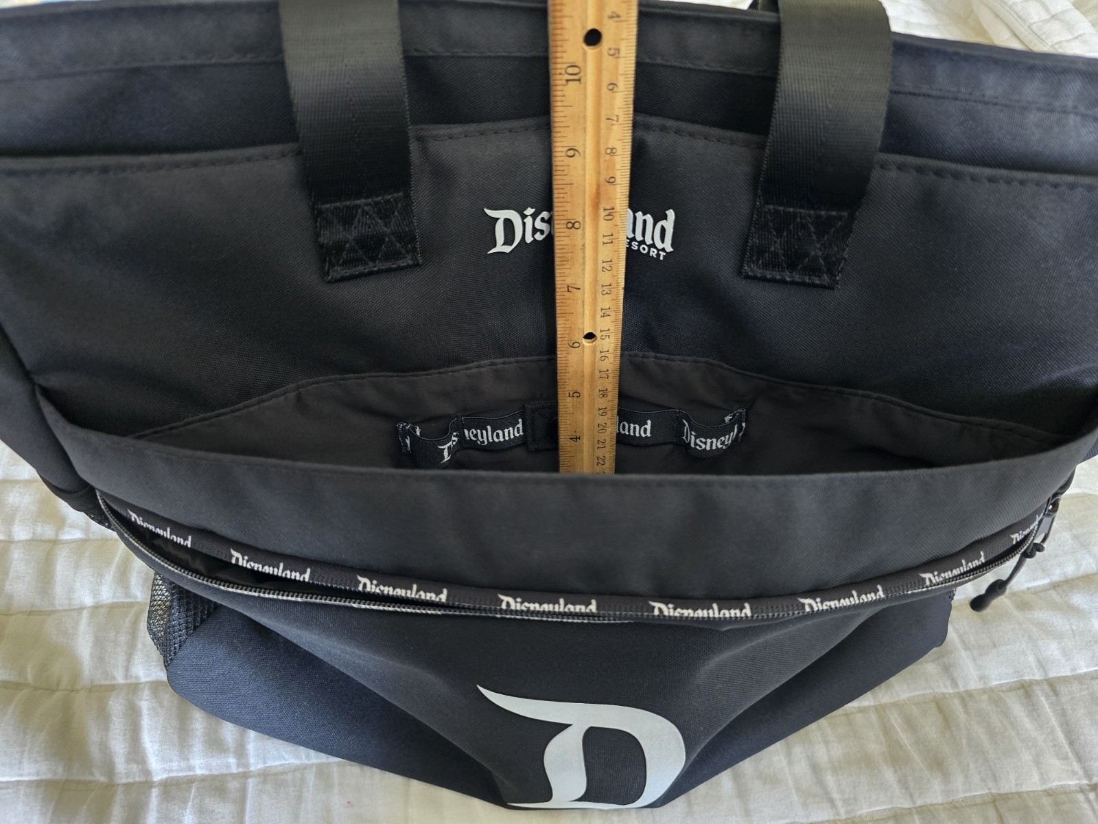 Disneyland - Black Long Tote Bag (New for 2026, with tags)
