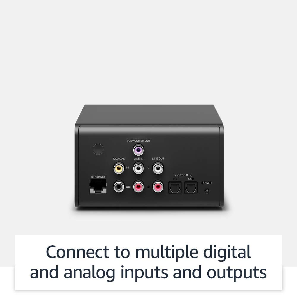 Amazon Echo Link Smart Assistant Charcoal Hi-Fi Stereo System DAC Streamer
