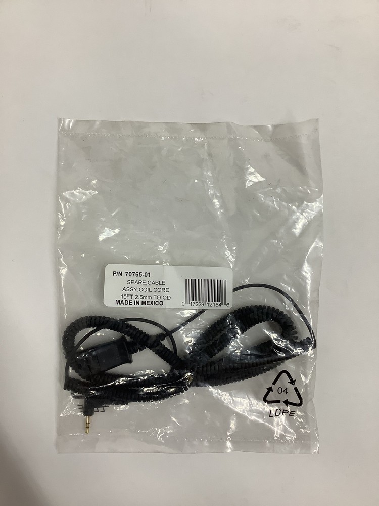 Plantronics Quick Disconnect 10' Cable to 2.5mm 70765-01