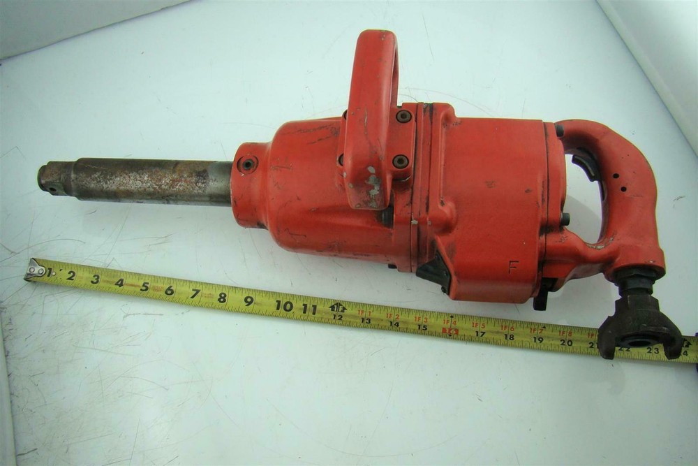 Heavy-Duty 1" Impact Wrench Extended Anvil