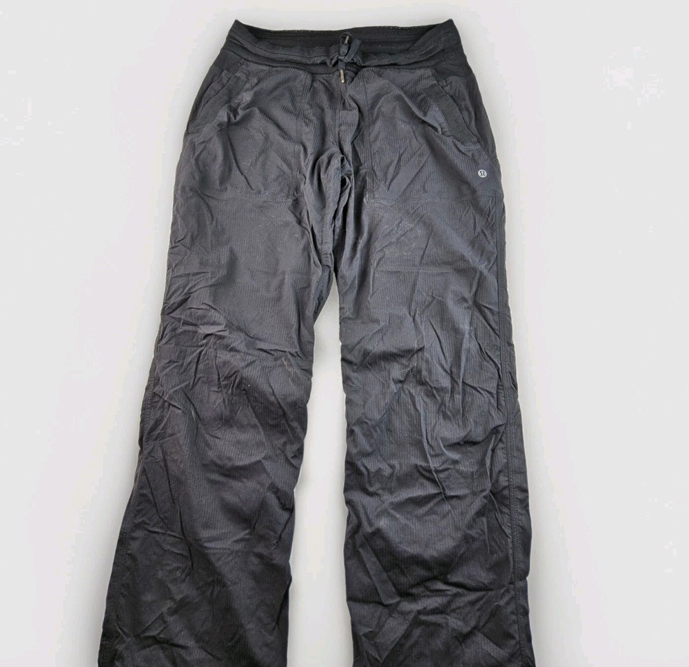 Lululemon Striped Athletic Drawstring Pants
