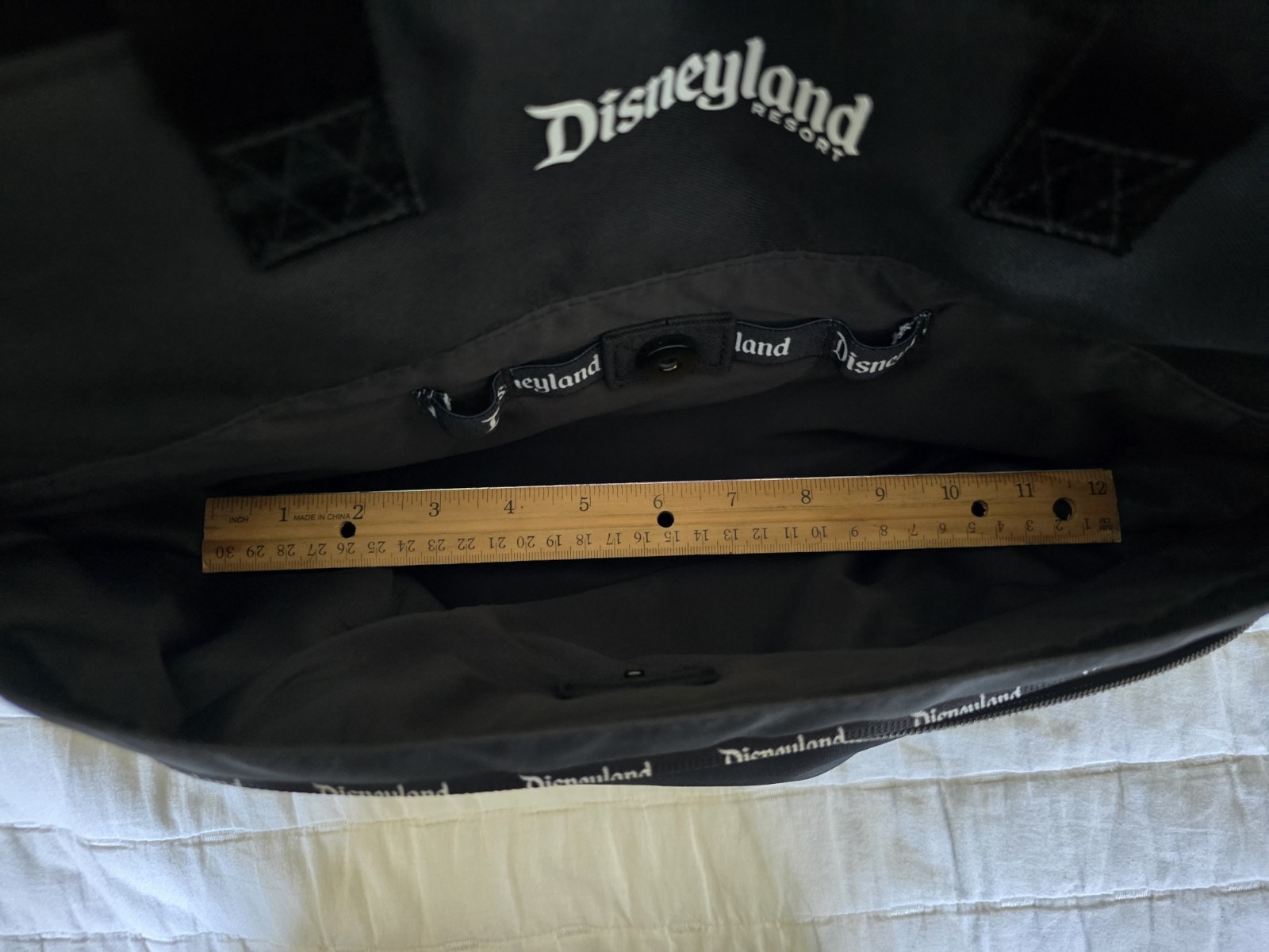 Disneyland - Black Long Tote Bag (New for 2026, with tags)