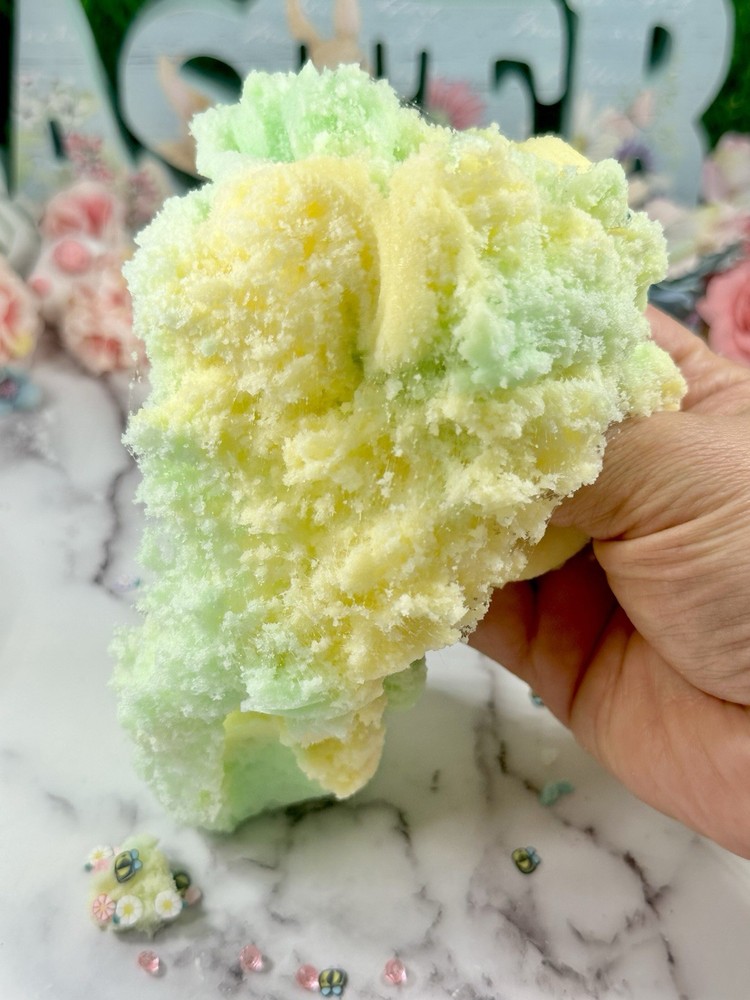 Easter Garden Cloud Slime ~ Easter Theme ~ Stretchy ~ Slime Shops ~ ASMR