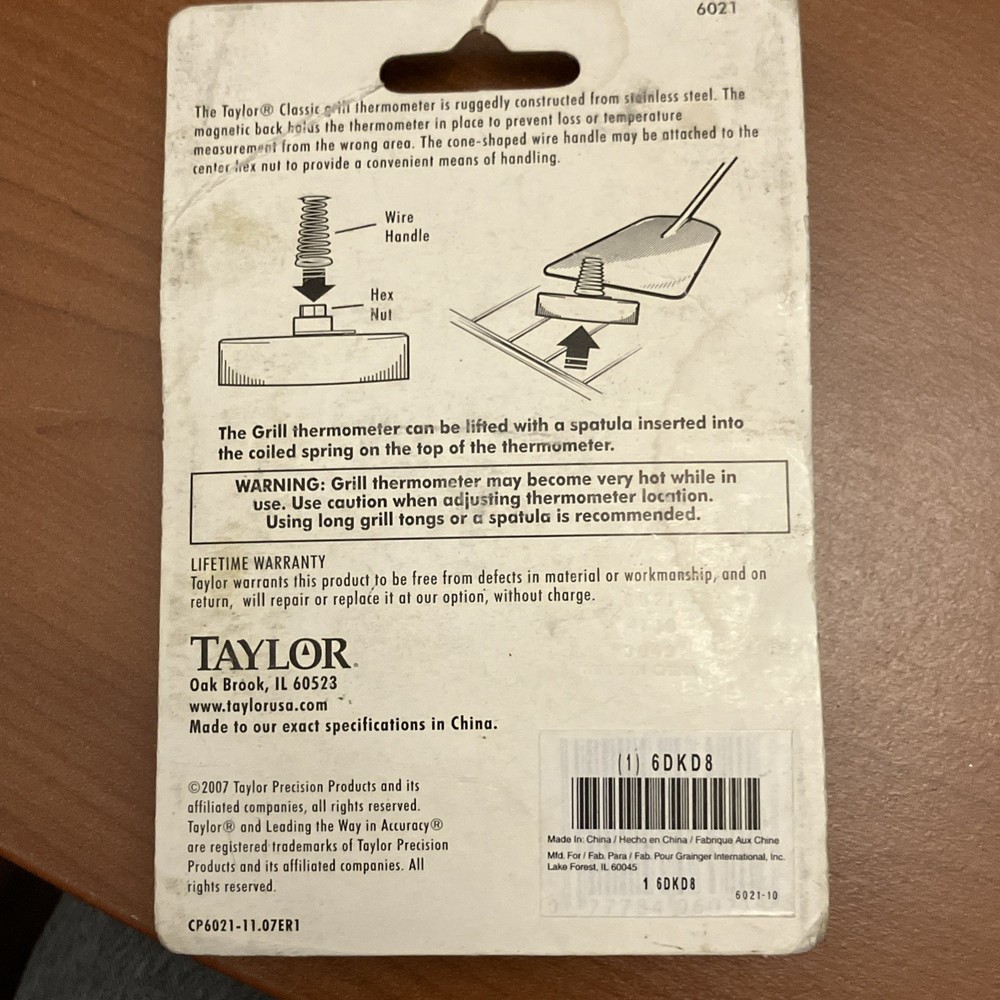 THE CLASSIC GRILL TERMOMETER