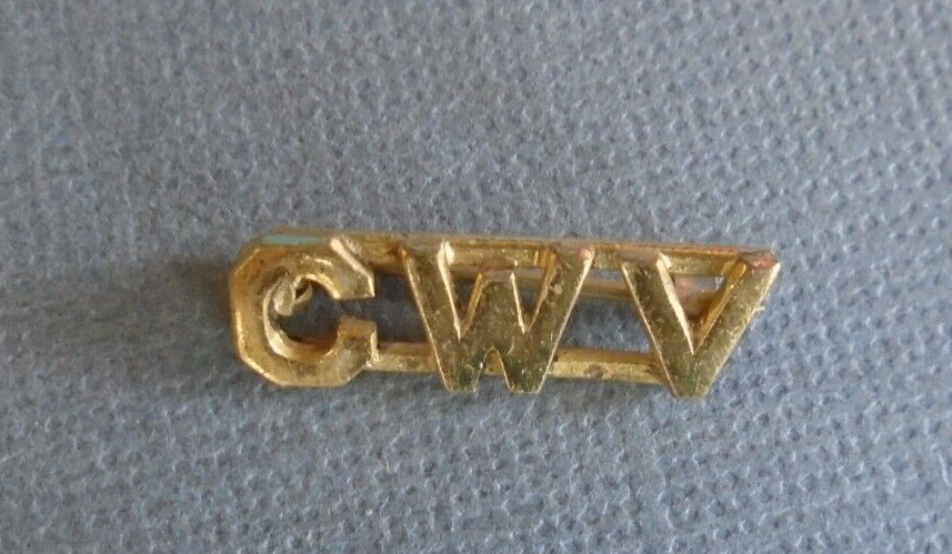 Catholic War Veteran  pin