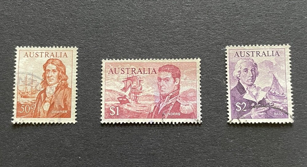 Australia Used Stamps. Decimal Navigators.