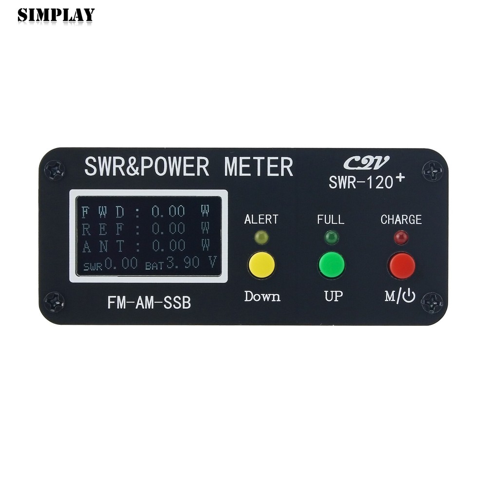 Multi-functional Shortwave SWR & Power Meter 120W Forward Reverse Power Meter
