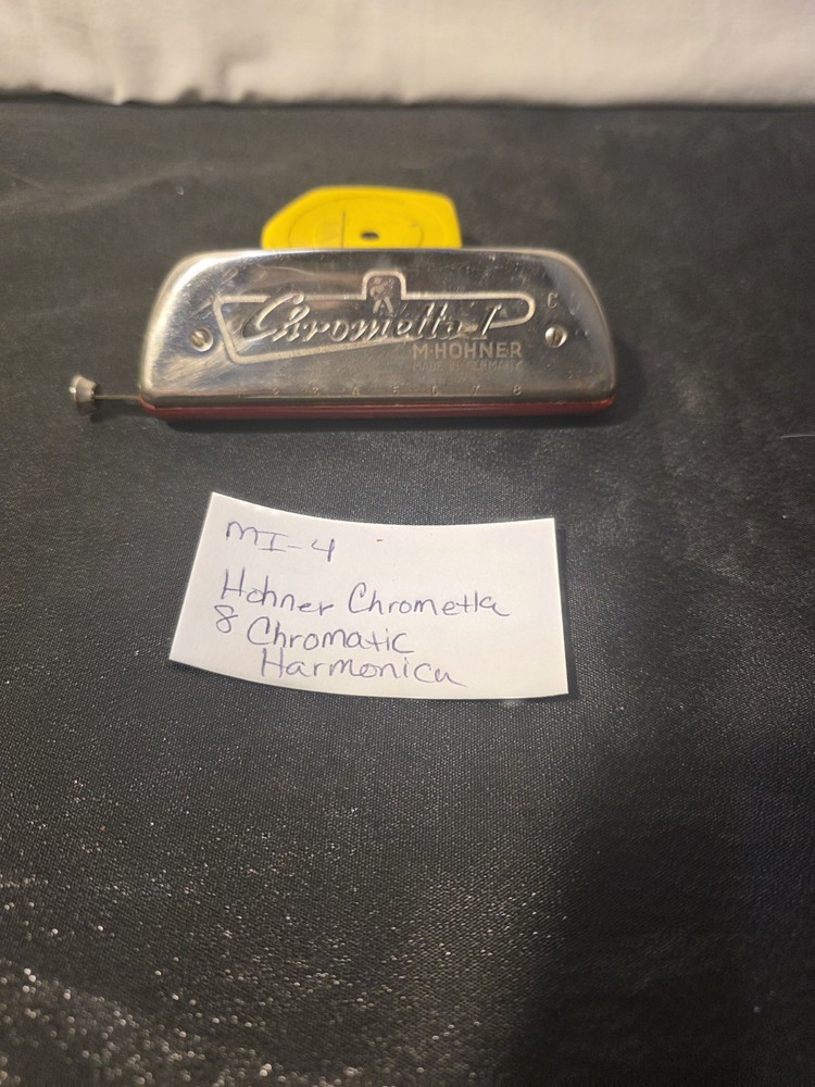 Hohner Chrometta 8 Chromatic Harmonica with Case - Vintage