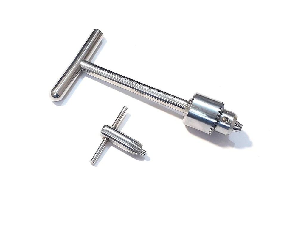 Cannulated T-Handle Jacobs Chuck With Key Premium Quality