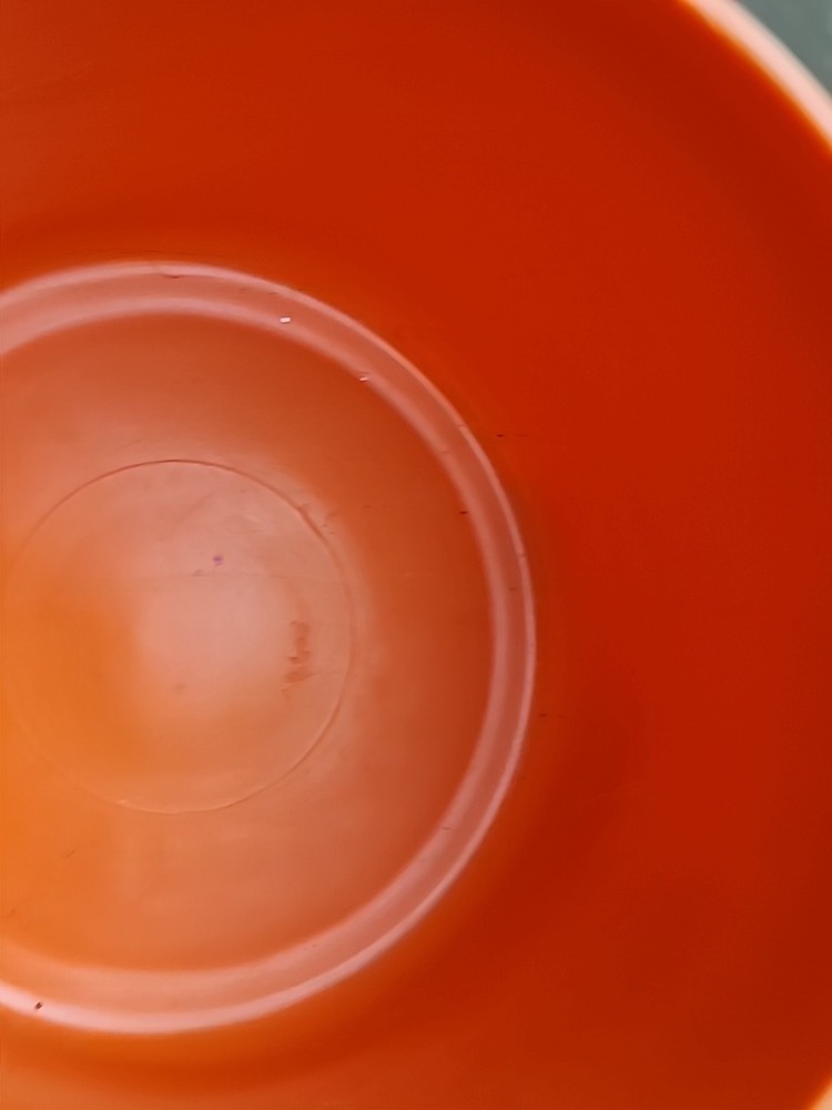 Vintage Tupperware Replacement Measuring 2/3 Cup - Orange