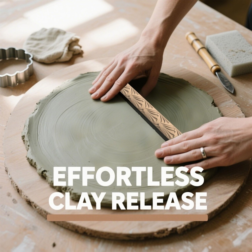 Clay Texture Rollers | 10-Pack Polymer Clay Texture Roller Set for Pottery & ...