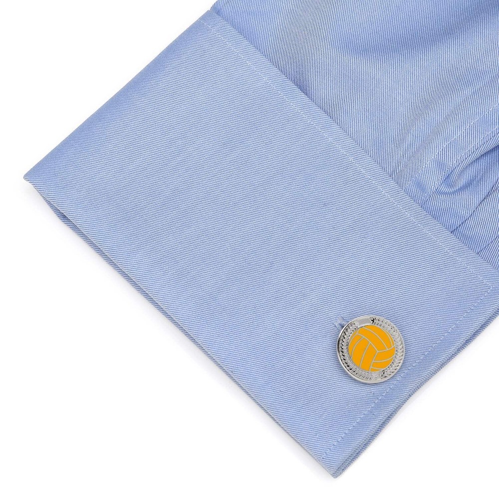Water Polo Embossed Cufflinks