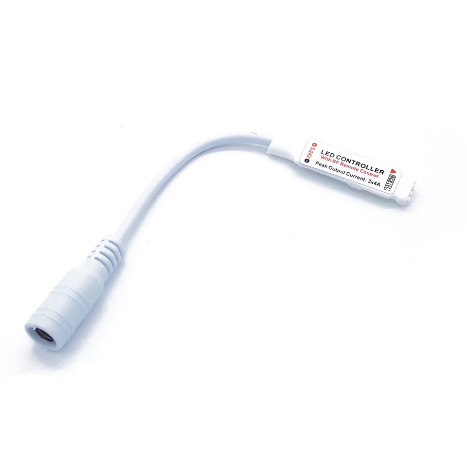 RGB LED Light Roll Strip Remote Control Wireless Controller Receiver 12VDC 4-Pin