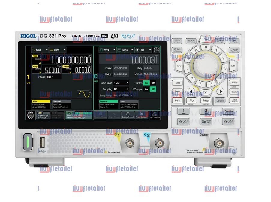 1PCS NEW Rigol DG821 Pro Function/Arbitrary Waveform Generator 1 Channel 25 MHz