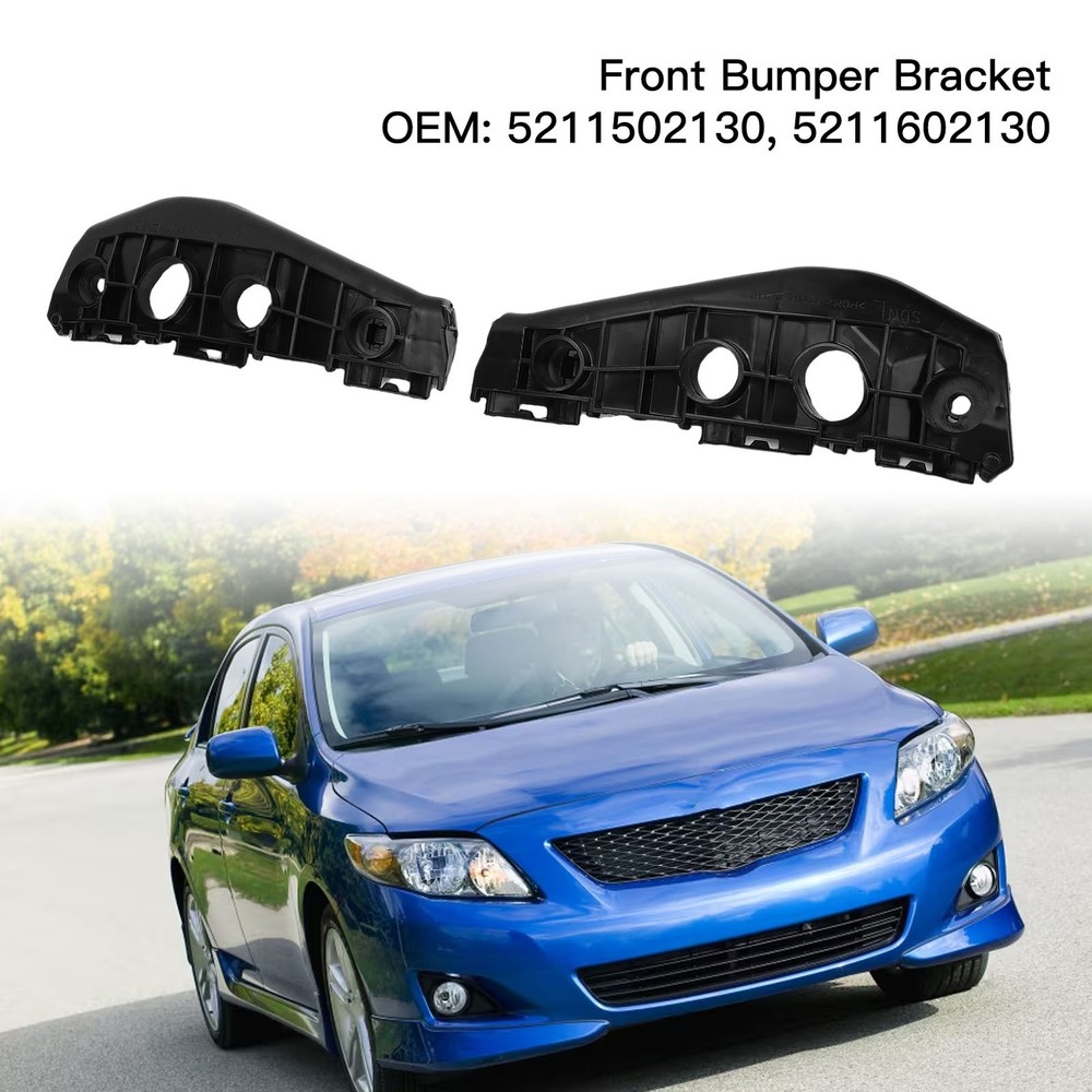 2 Accurate Front Bumper Mounting Support Bracket For 2009-20 DREM