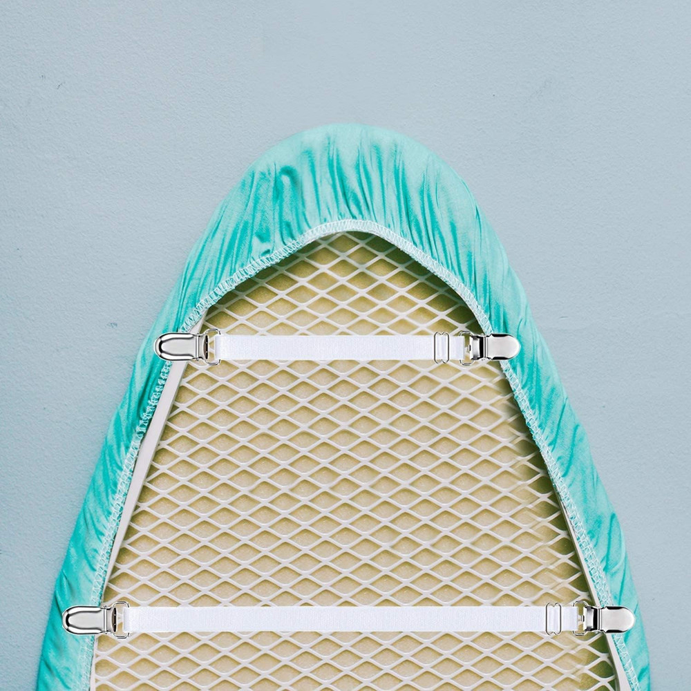 12 Pcs Bed Sheet Clips Straps Sheet Corner Straps Holder Adjustable Mattress Cli