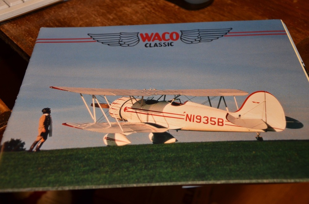 1989 Waco Classic Airplane Brochure