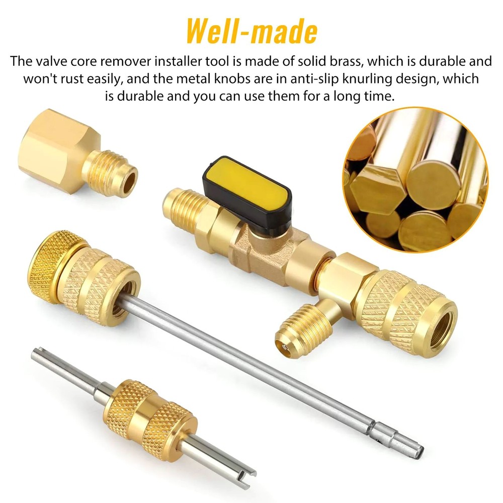 High Quality Valve Core Remover&Installer For Multi-specification Air Condition
