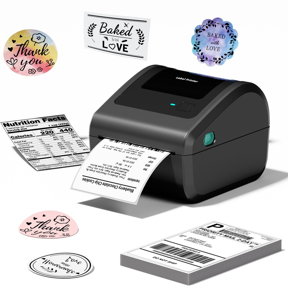 Phomemo 4x6 Wireless Shipping Label Printer Thermal Label Printer for USPS FedEx