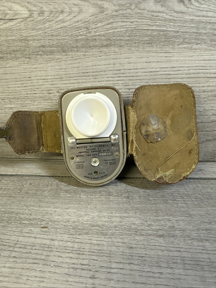 Vintage Weston Master V Universal Exposure Meter - Model 748 - Untested
