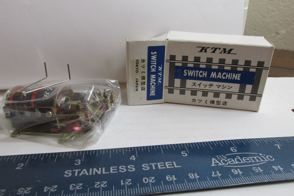 KTM Switch Machine Twin Solenoid self locking Free shipping