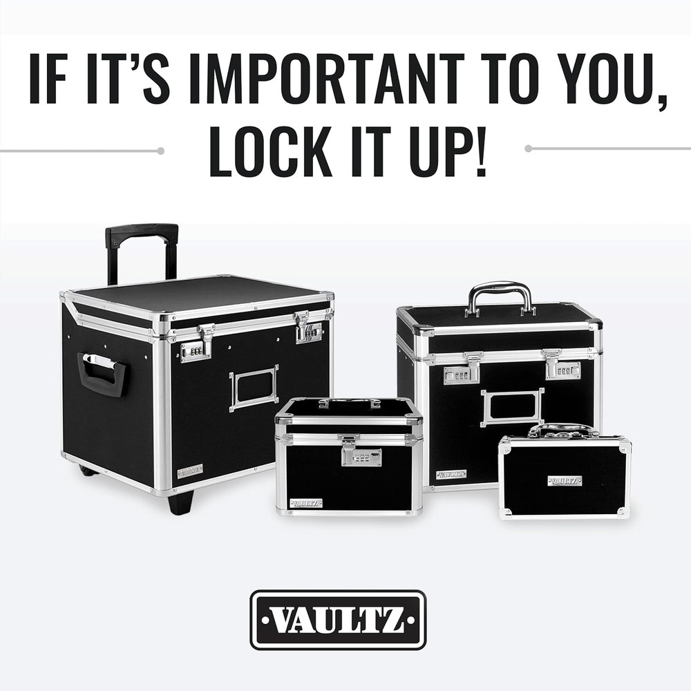 Secure Security Lock Boxes - Safe Combination Lock Box, Storage for Docu