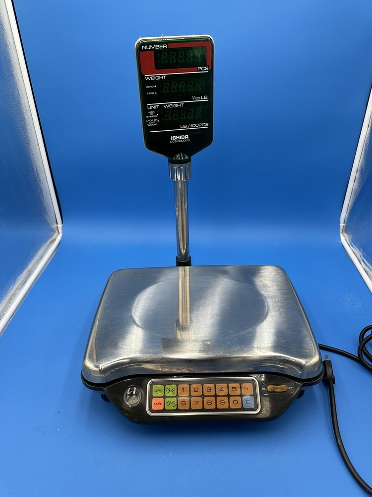ishida CCS-3000lb scale Excellent Condition TESTED