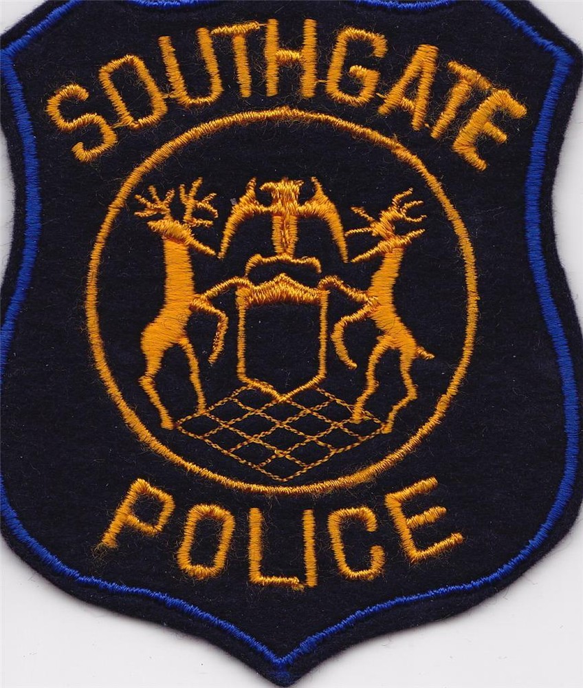 SOUTHGATE  POLICE Shield-shaped  Patch