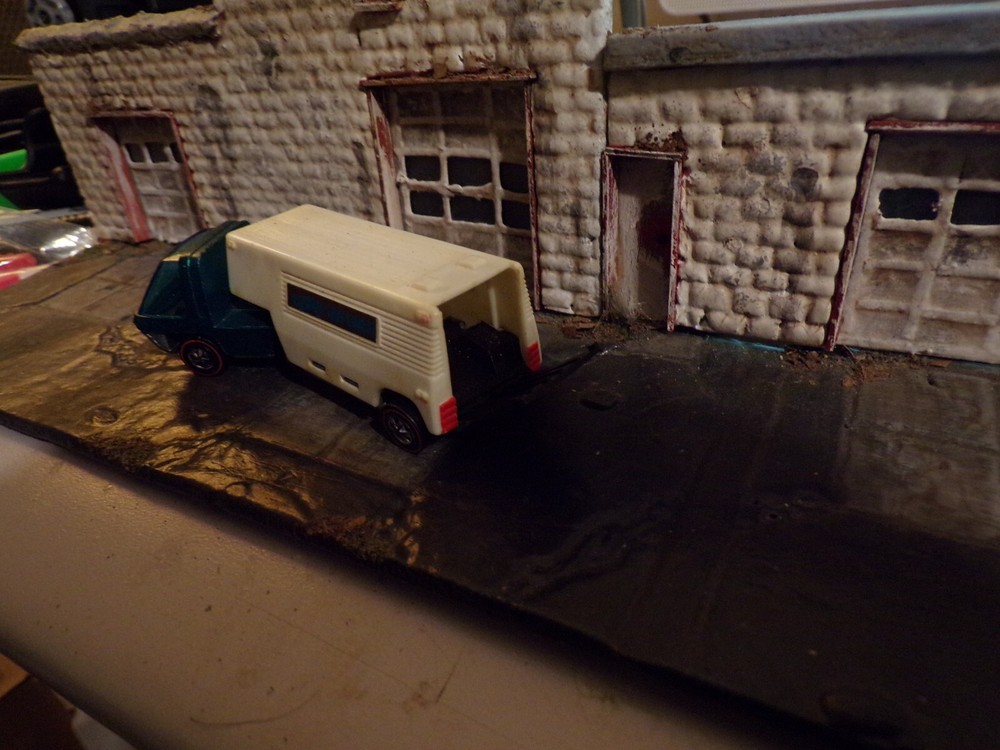 Hot Wheels heavyweights moving van interior