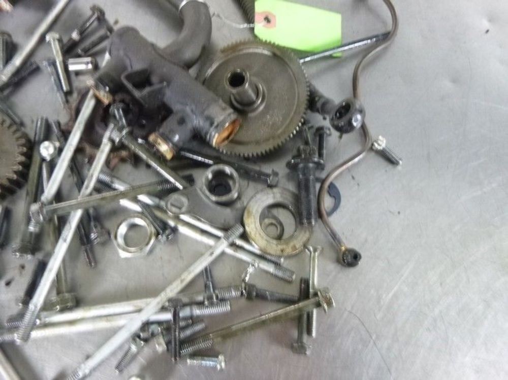89 Kawasaki ZX6 Engine Motor Bolt Hardware Etc Kit