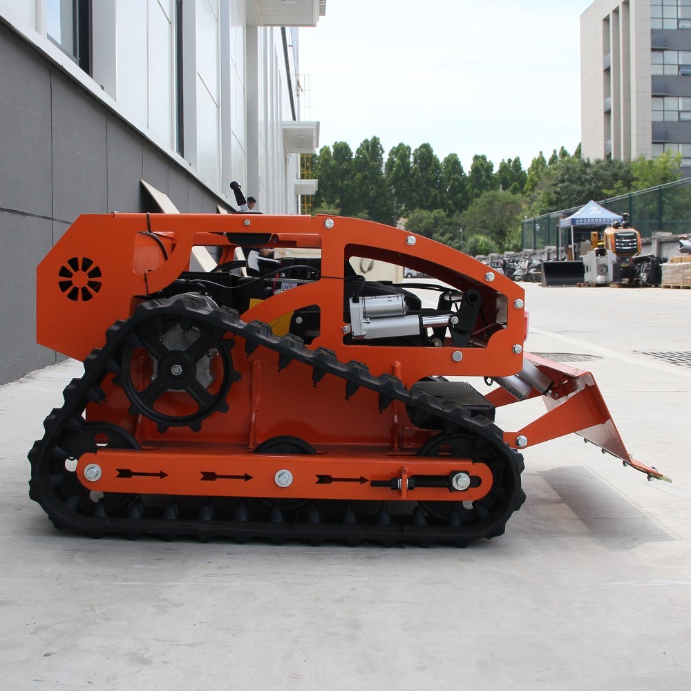 9HP Remote Lawn Mower with Snow Shovel Control Lawn Mower Electric Start EPA USA