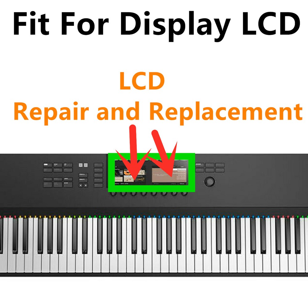 1PCS LCD Fit For Native Instruments Komplete Kontrol S49 Mk2 Display replacement