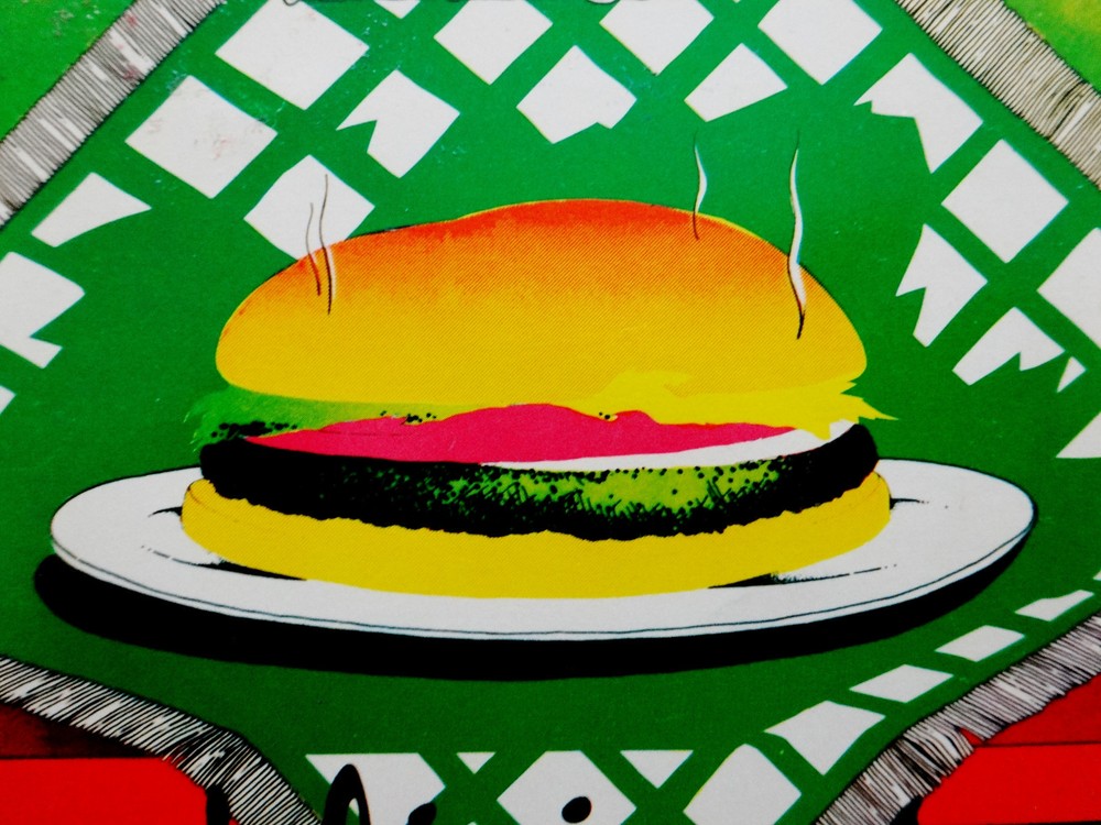 Bill Graham Fillmore Postcard Handbill BG 158 Chuck Berry Randy Tuten Hamburger