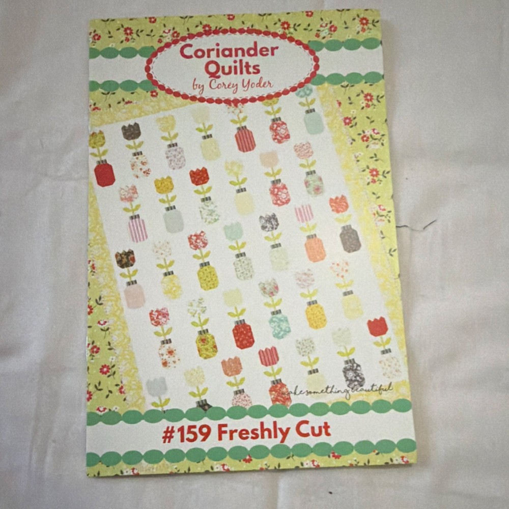 Coriander Quilts Freshly Cut CQ159 Pieced Quilt Pattern by Corey Yoder