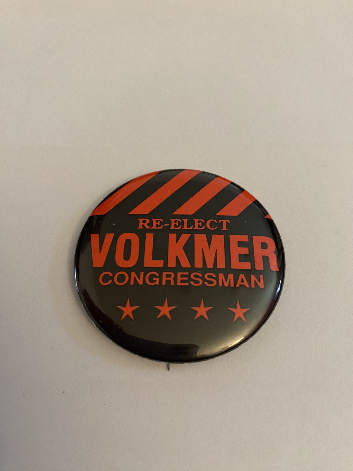 Re-Elect Volkmer Congressman Missouri Pin Back Button P142