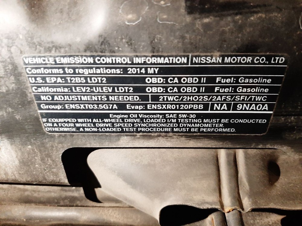 Camera/Projector Rear View Camera Fits 13-16 PATHFINDER 1081211