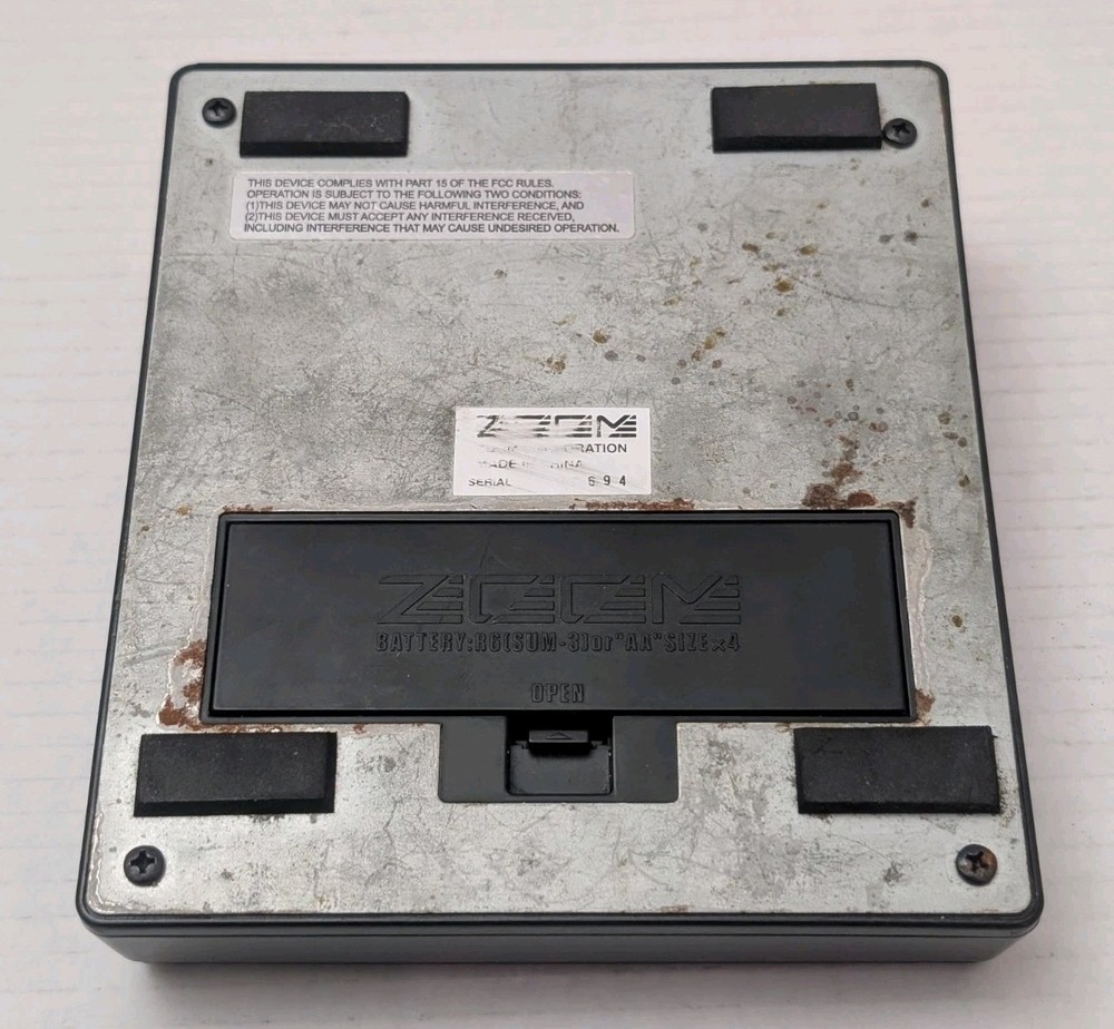 ZOOM MRT-3B Micro Rhythm Trak Drum Machine Electronic Sequencer Beat Loop midi