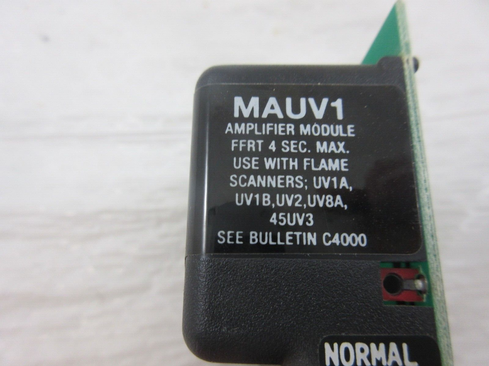 FIREYE MAUV1 ULTRA VIOLET AMPLIFIER MODULE