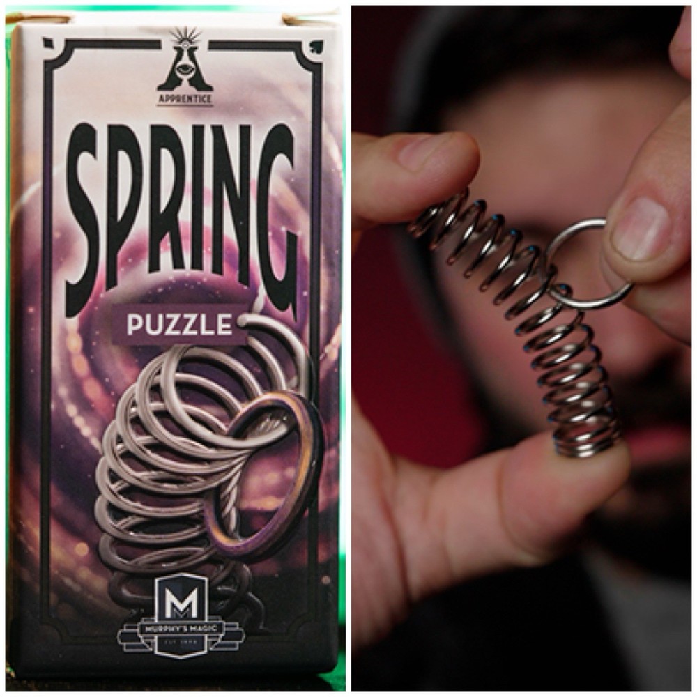 Best Every Day carry Magic Trick-SPRING PUZZLE Plus Online Tutorial Instructions