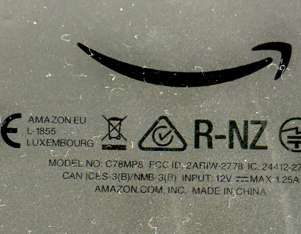 Amazon Echo Dot (3rd Gen) Alexa Smart Speaker & Power Cable (C78MP8) Tested