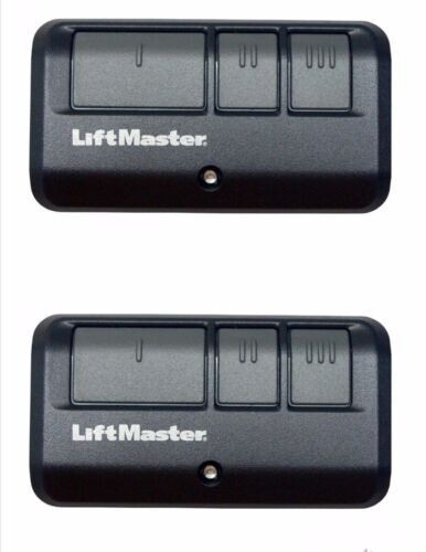 2 Pack 893MAX 3 Button LiftMaster Visor Remote Control Garage Door Opener
