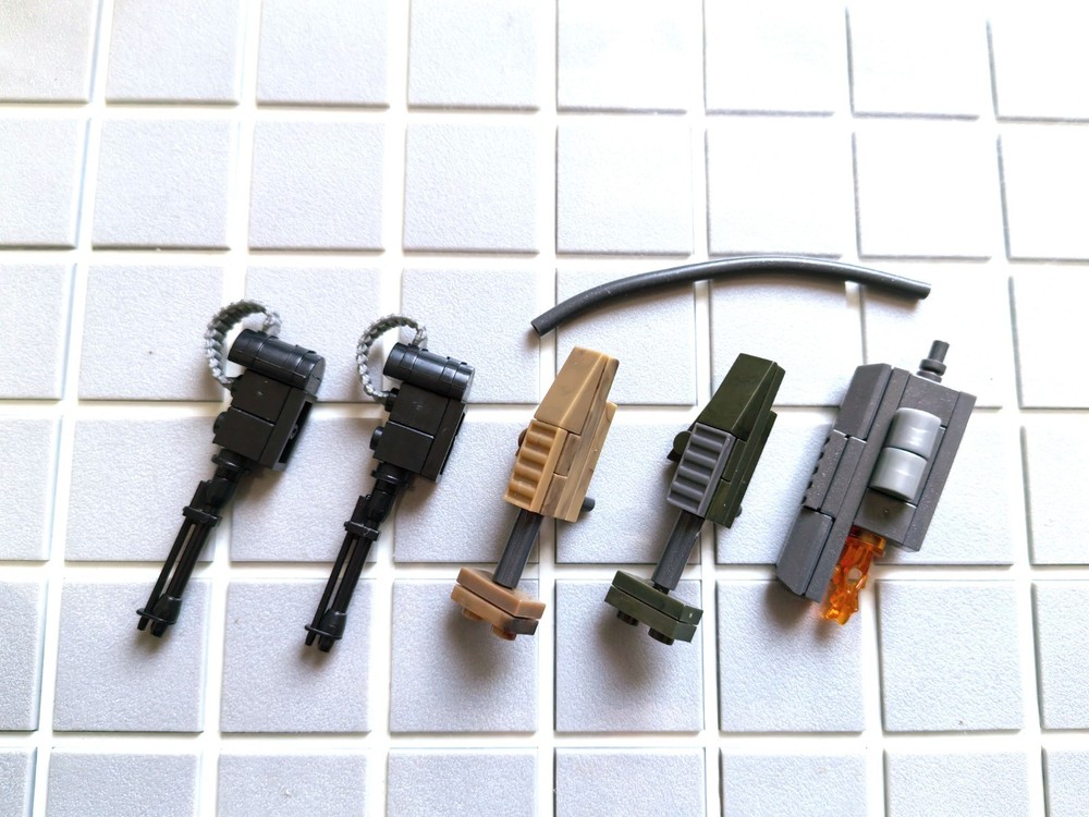 Mega Bloks Halo Cyclops Weapon Accessories