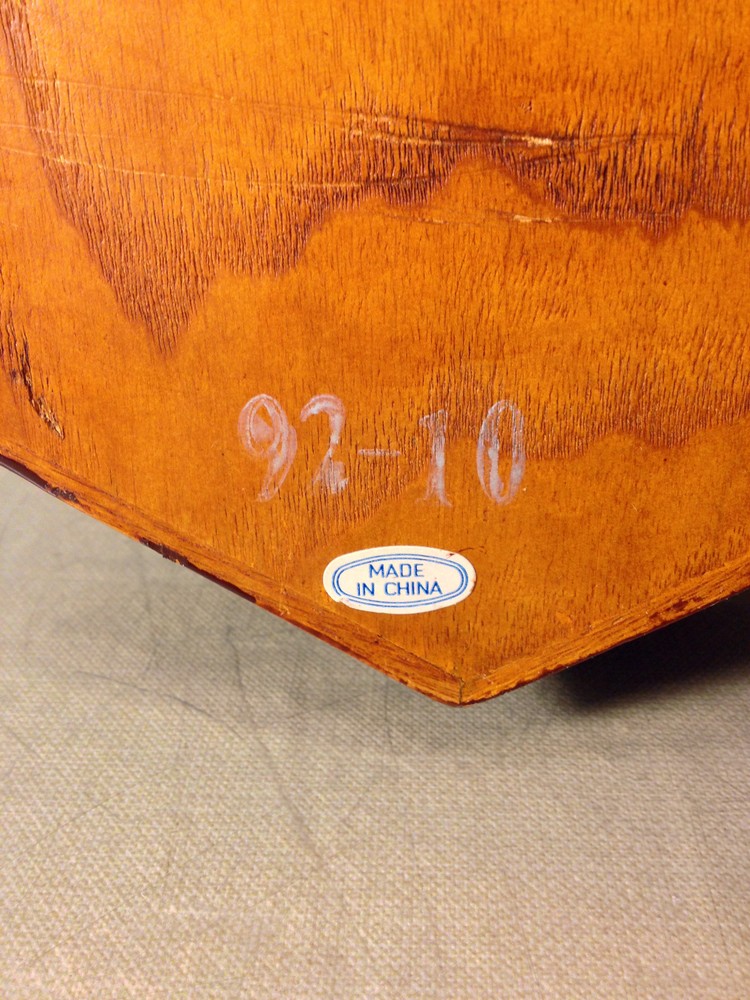 Ansonia Long Drop Regulator Clock Runs and Strikes Made in China