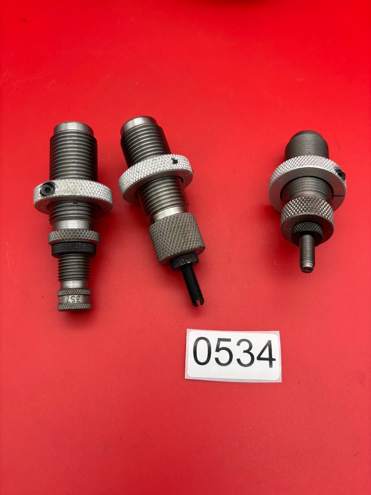 RCBS 357 Rem Max Reloadinfd Dies 3 Die Set #0534