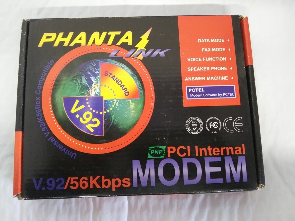Phanta-Link V.90/56kbps PCI internet Modem